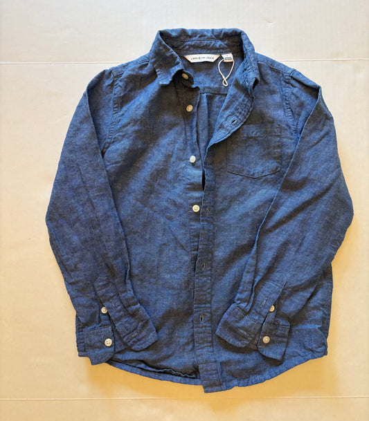 Seller 121 NWOT Janie and Jack Chambray Button Down Size 7