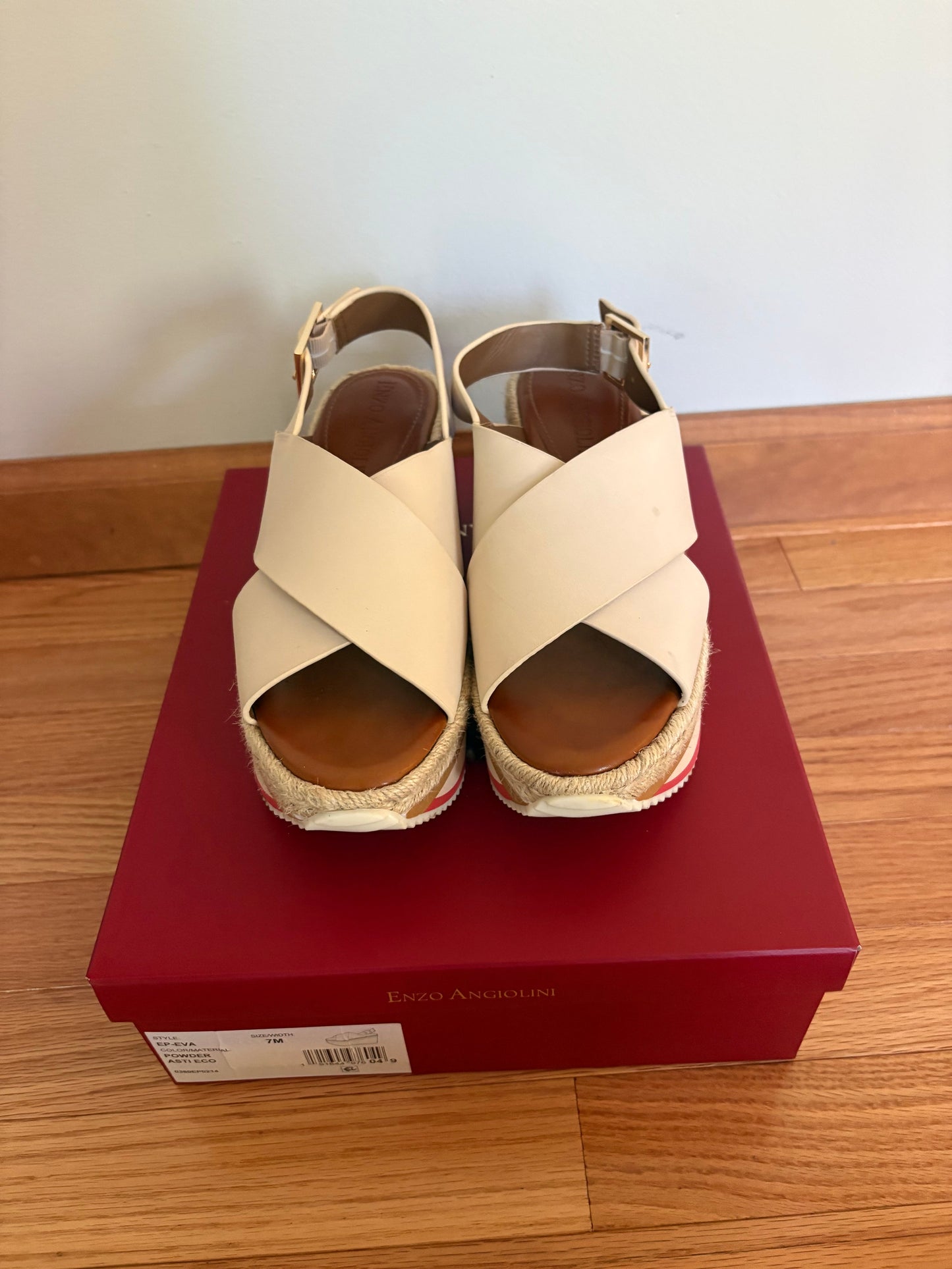 #28 REDUCED Women’s Eva Wedge Sandals - Size 7