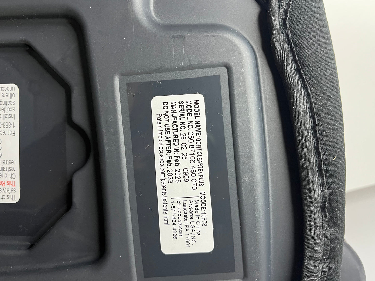 PPU 45241 New Chicco Car Seat Booster Seat