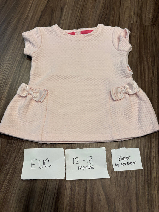 #138 - 12-18 Mo EUC Baker Pink Shirt