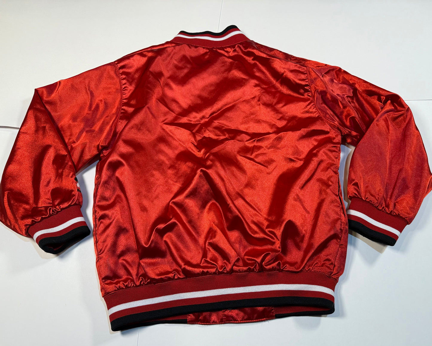 #180 Boys Small 8-10 MLB Vintage Reds Jacket