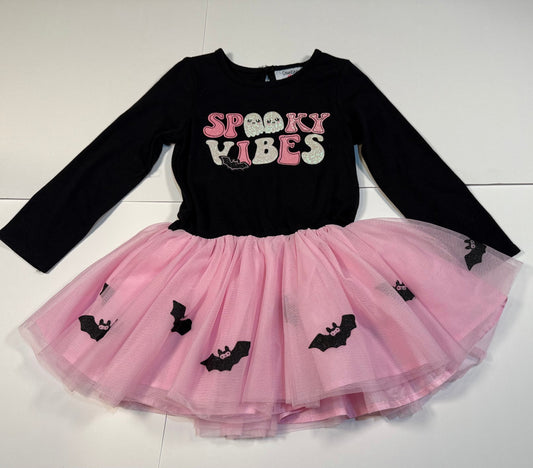 #180 Girls 5 Counting Daisies Spookie Vibes Dress Set (2 of 2 available)