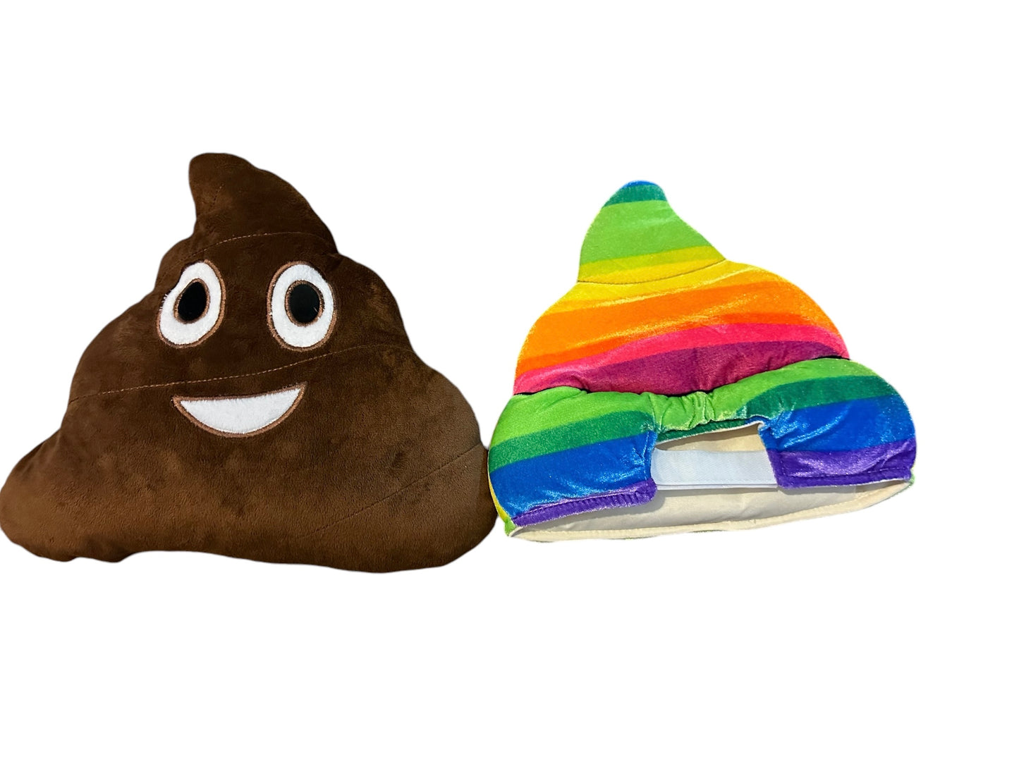 #80A Poop hat and stuffed poop - reduced