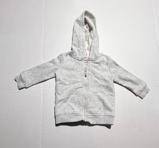 #98 Jumping Beans 18mo Fleece Lined Zip Hoodie