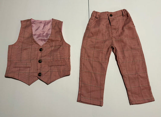 Seller #2 - Pink Suit - 2t