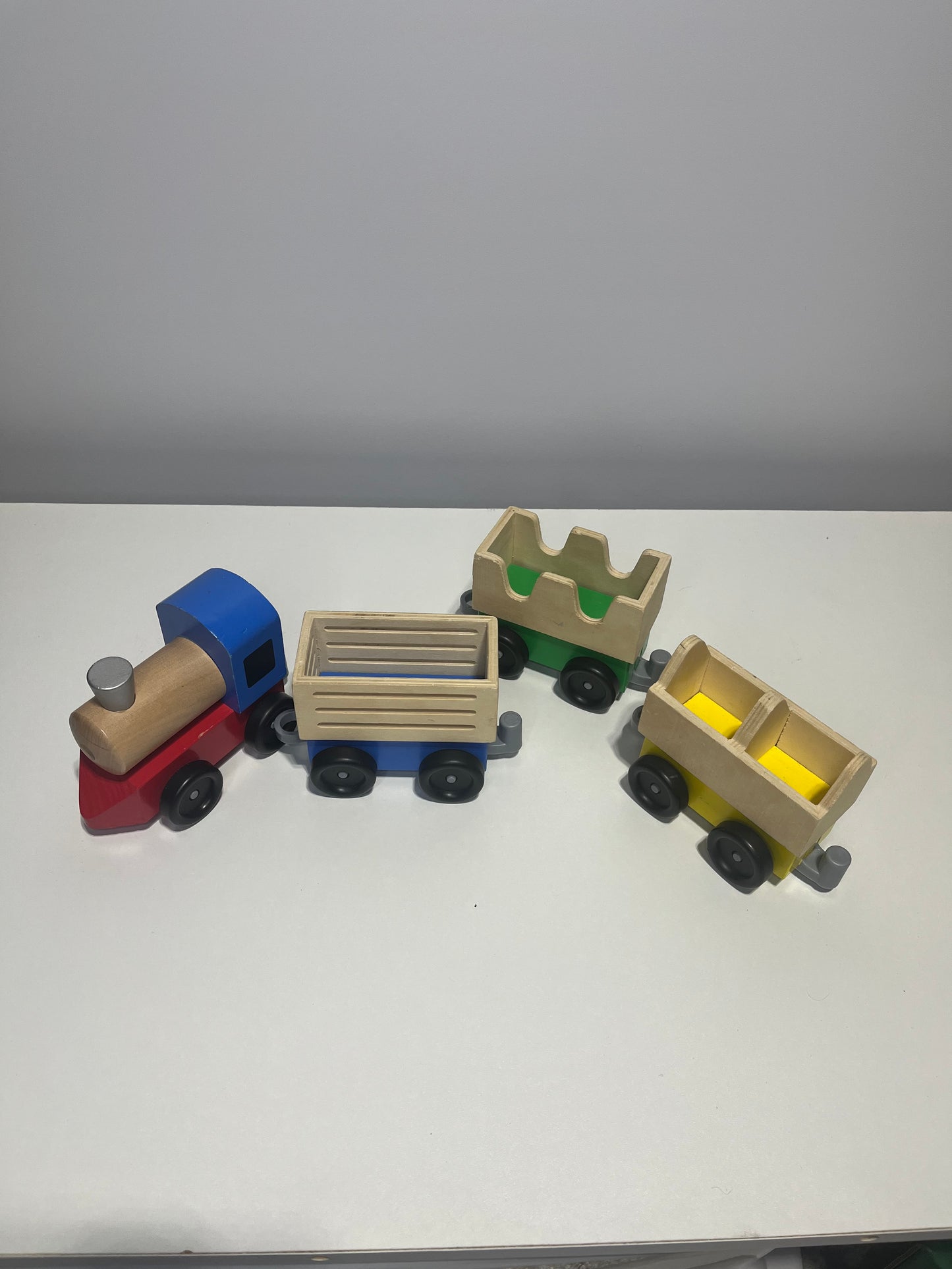 #7 Melissa and Doug train set