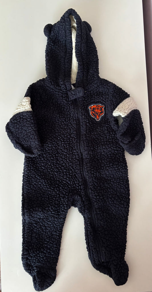 #70 Chicago Bears baby bunting 3-6month