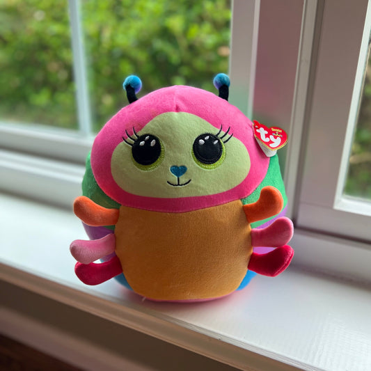 Seller #115 - REDUCED Ty Squish-a-Boo Stuffed Caterpillar “Nessa”, NWT