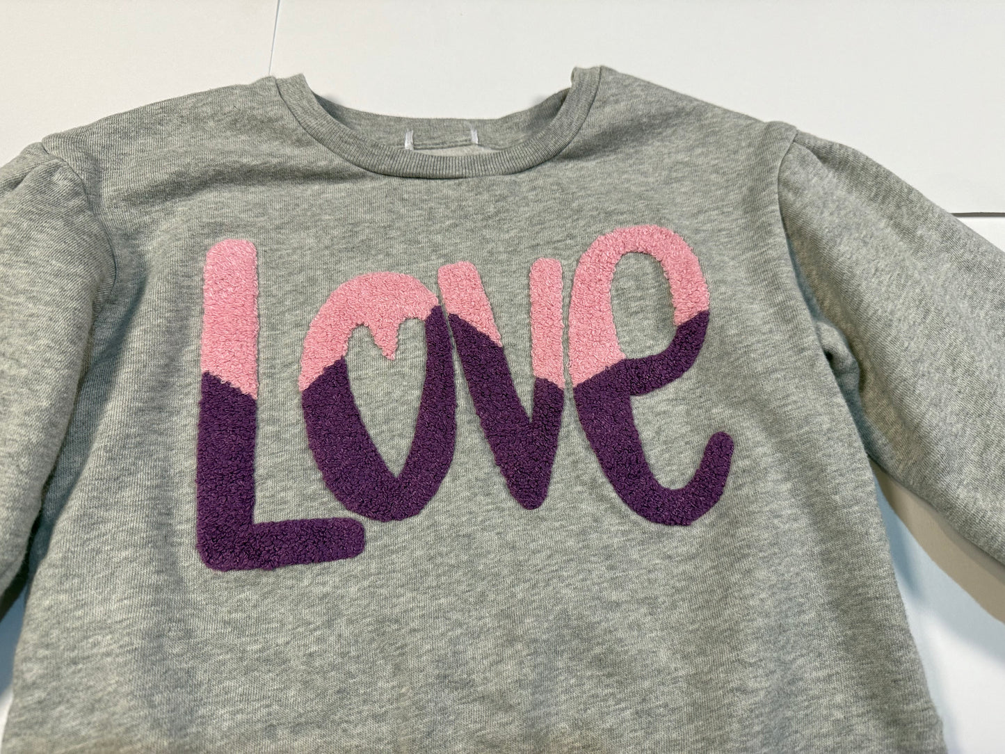 #180 Girls 5 Love Sweatshirt