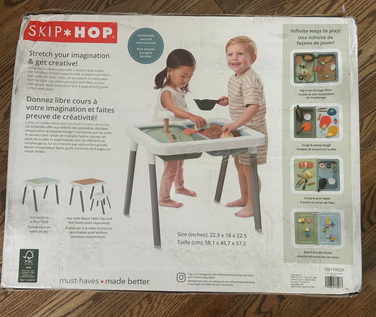 #35 skip hop sensory table NIB