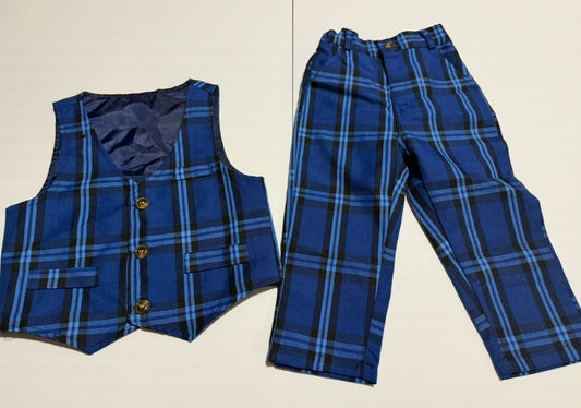 Seller #2 - Blue Suit - 2t