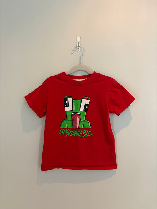 #28 REDUCED Boys Unspeakable Tee - Size S