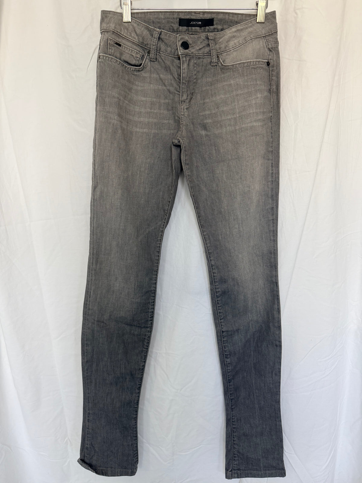 #143 Joe’s Jeans gray denim straight leg jeans women’s size 26