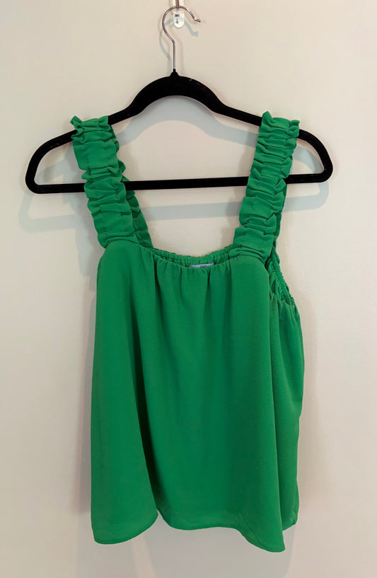 #28 REDUCED Women’s CeCe Top Kelly Green - Size Medium