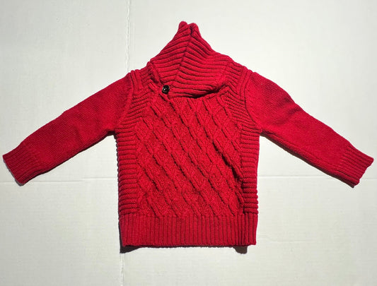 #98 Boys 24mo Cable Knit Sweater