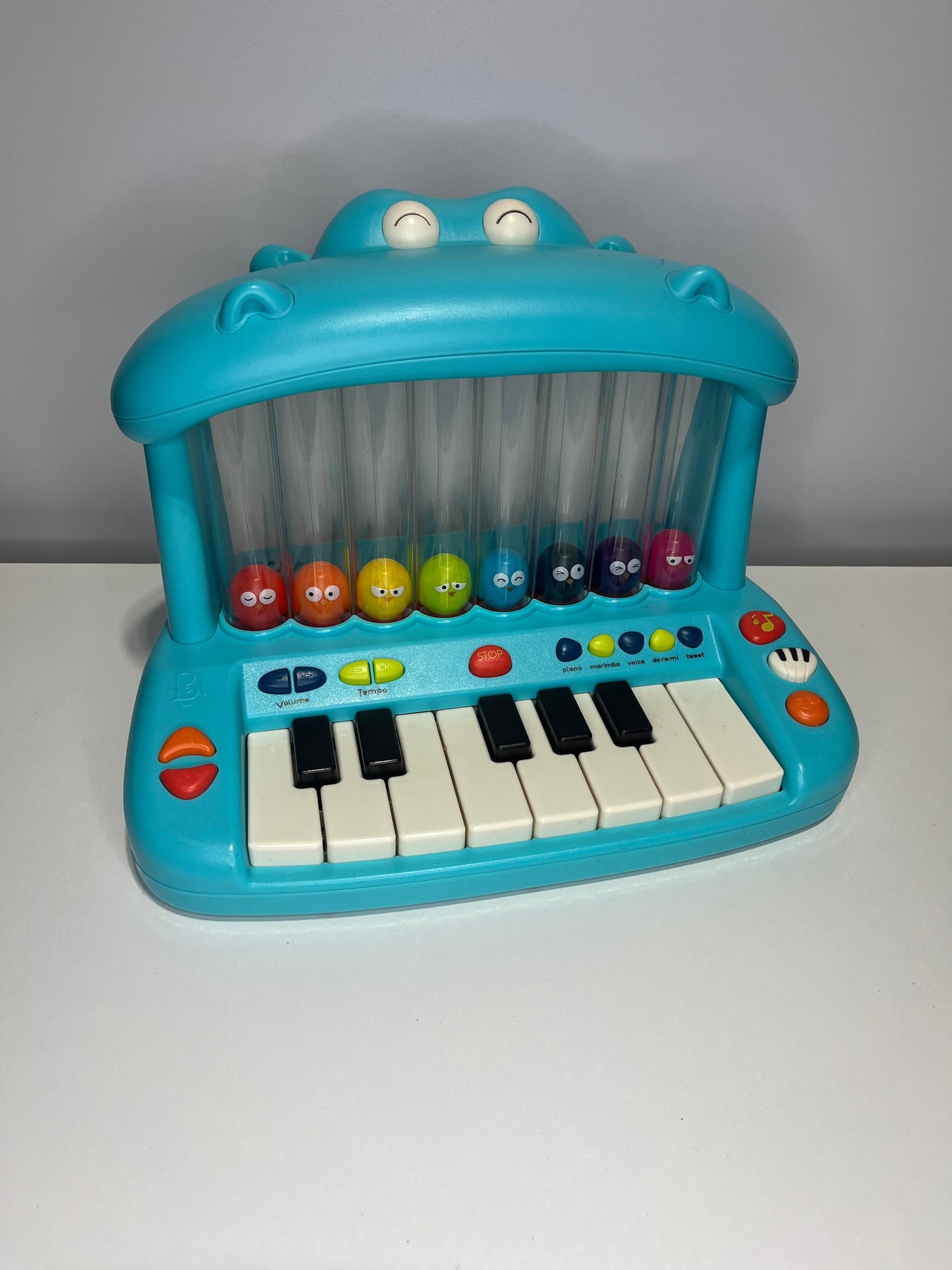 #7 B. Toys Hippo Pop Piano