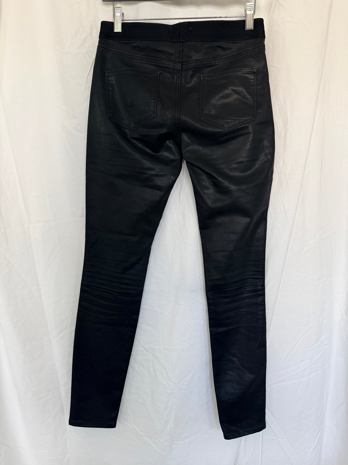 #143 1.State black coated denim legging women’s size XS