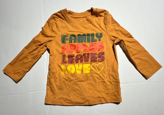 #98 Gender Neutral Fall Shirt 2T