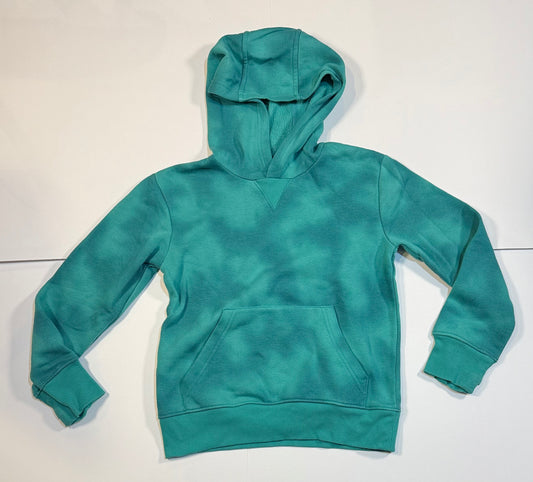 #180 Boys Medium 8 All in Motion Hoodie with Thumb Holes - Teal Green