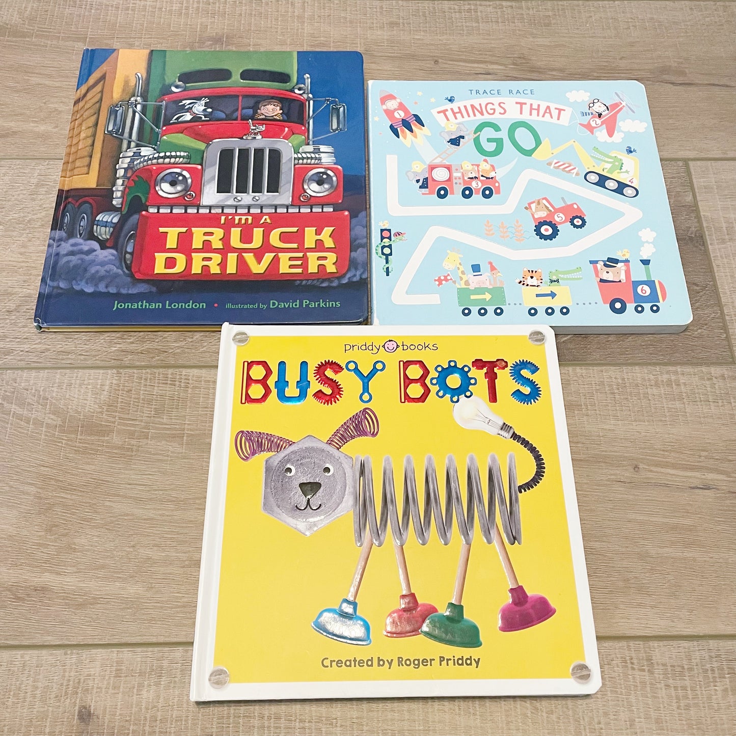 Bundle of Vehicle / Robot Themed Books