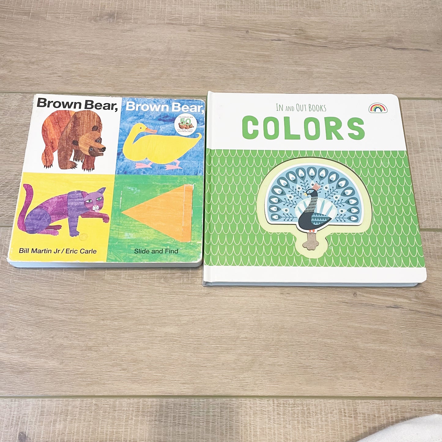Set of 2 Kids Board Books