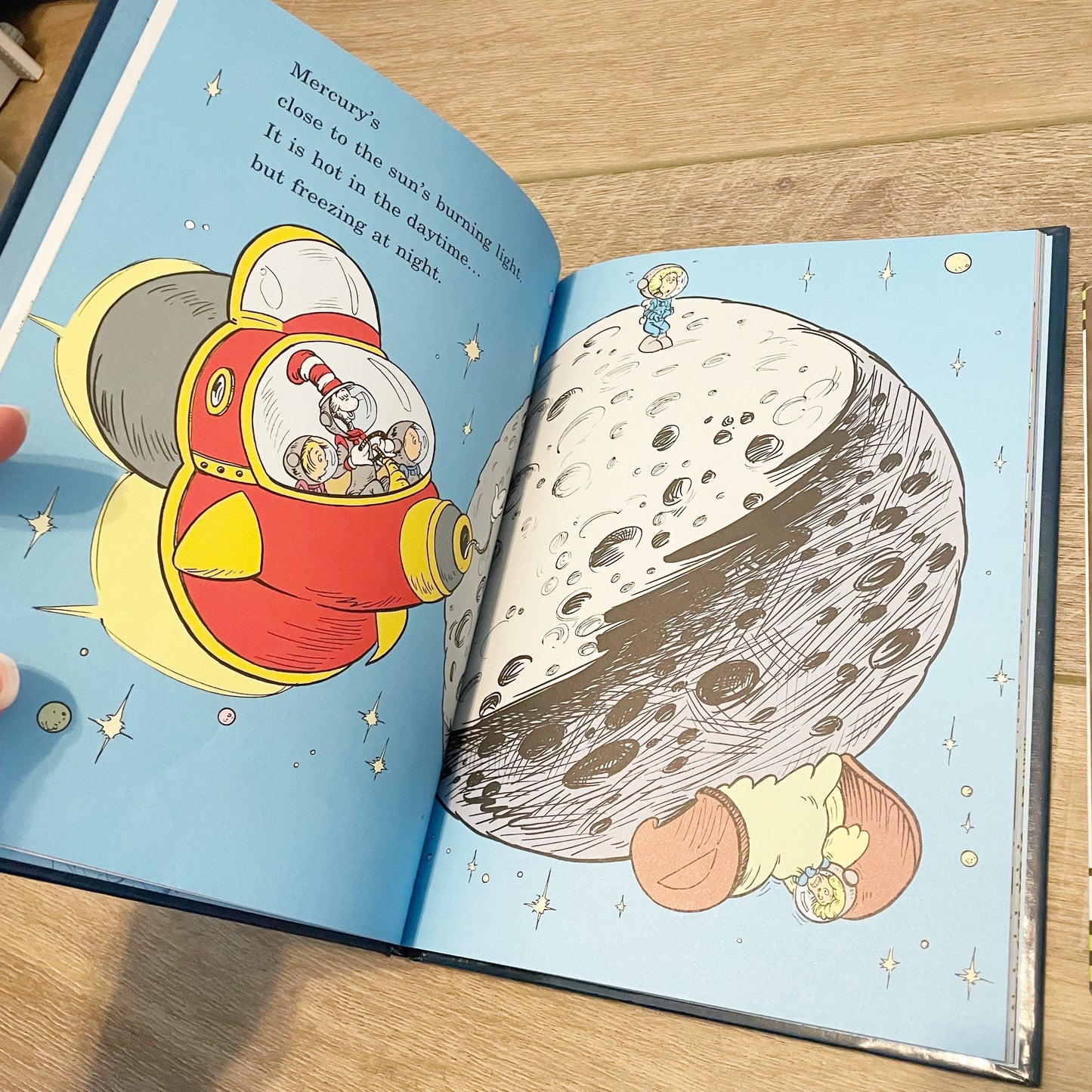 Set of 2 Space Theme Books