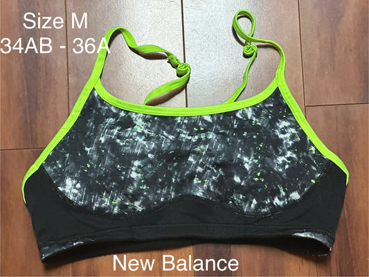#186 New Balance Sportsbra - Women's M - EUC