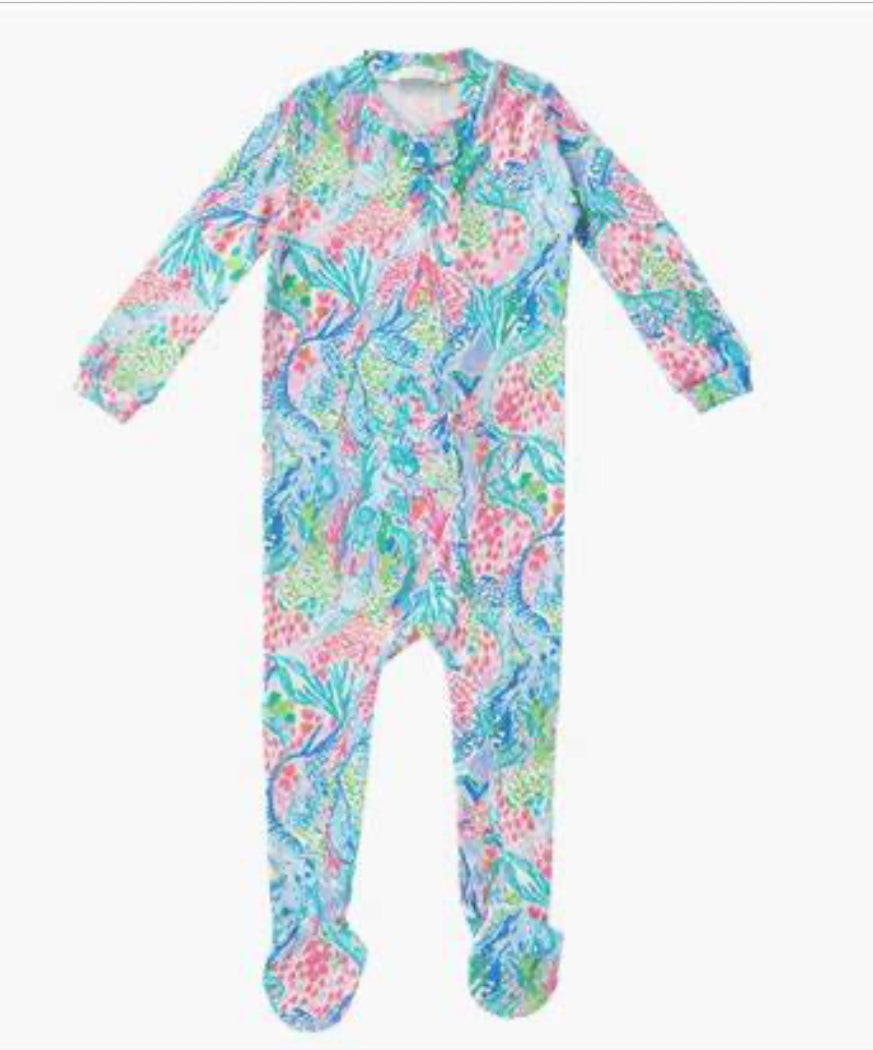 136 nwt mermaid cove Lilly Pulitzer potter barn pjs