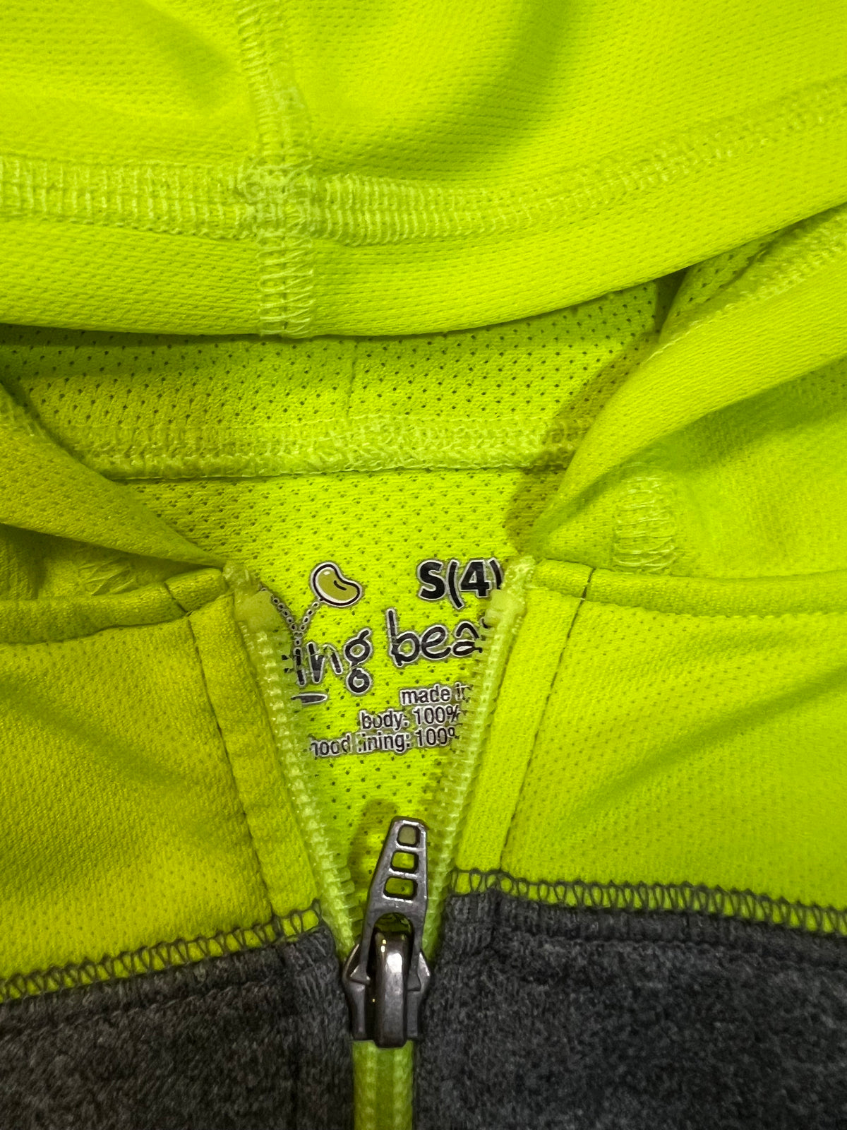 Seller #184 - Boys Size 4 - 5 jumping bean zip up light jacket