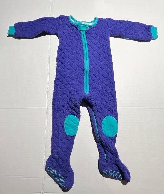 #98 Gender Neutral Baby deedee Quilted Sleepsie - 24m