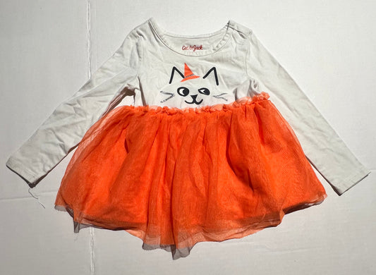 #98 Girls 24mo Cat and Jack Halloween Dress