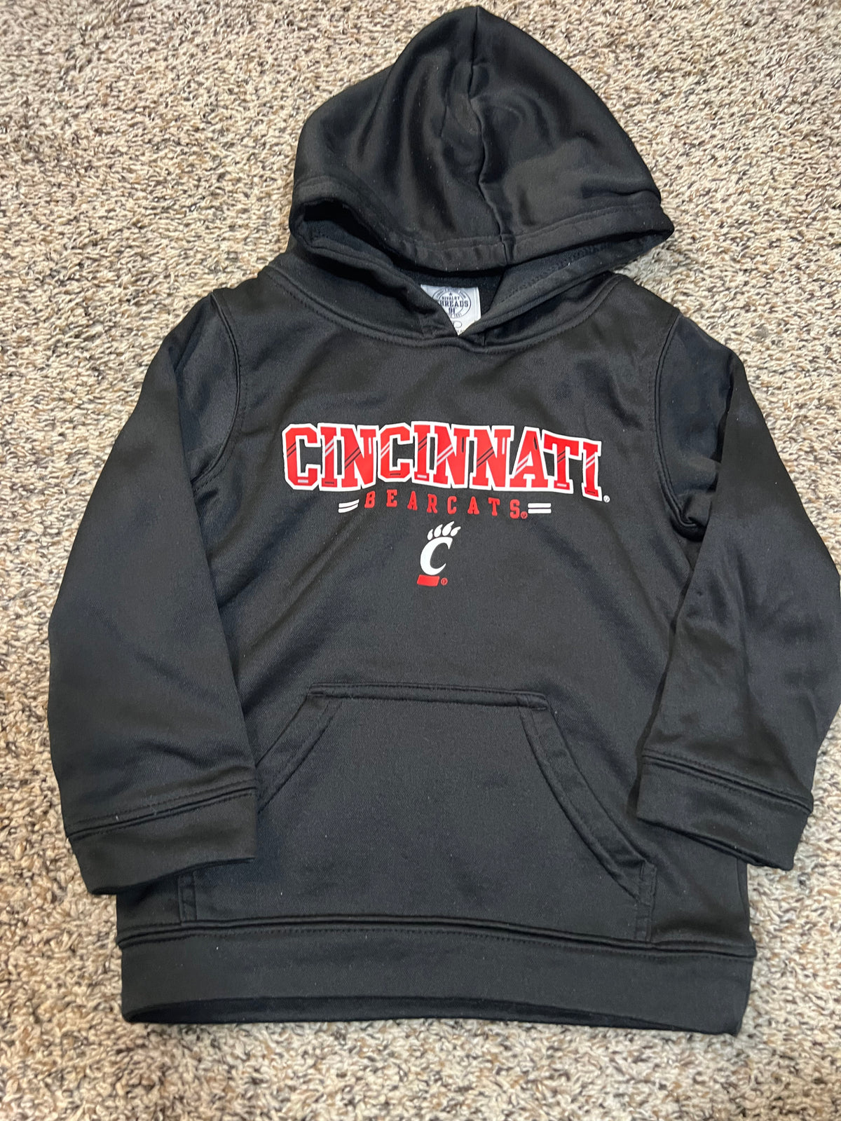 Seller #184 - Boys 4T - UC Bearcats Black pullover sweatshirt - GUC