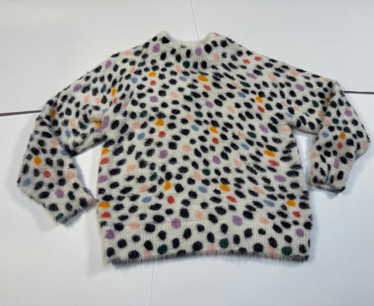 #180 Girls 4 Hanna Andersson Super Soft Leopard Sweater