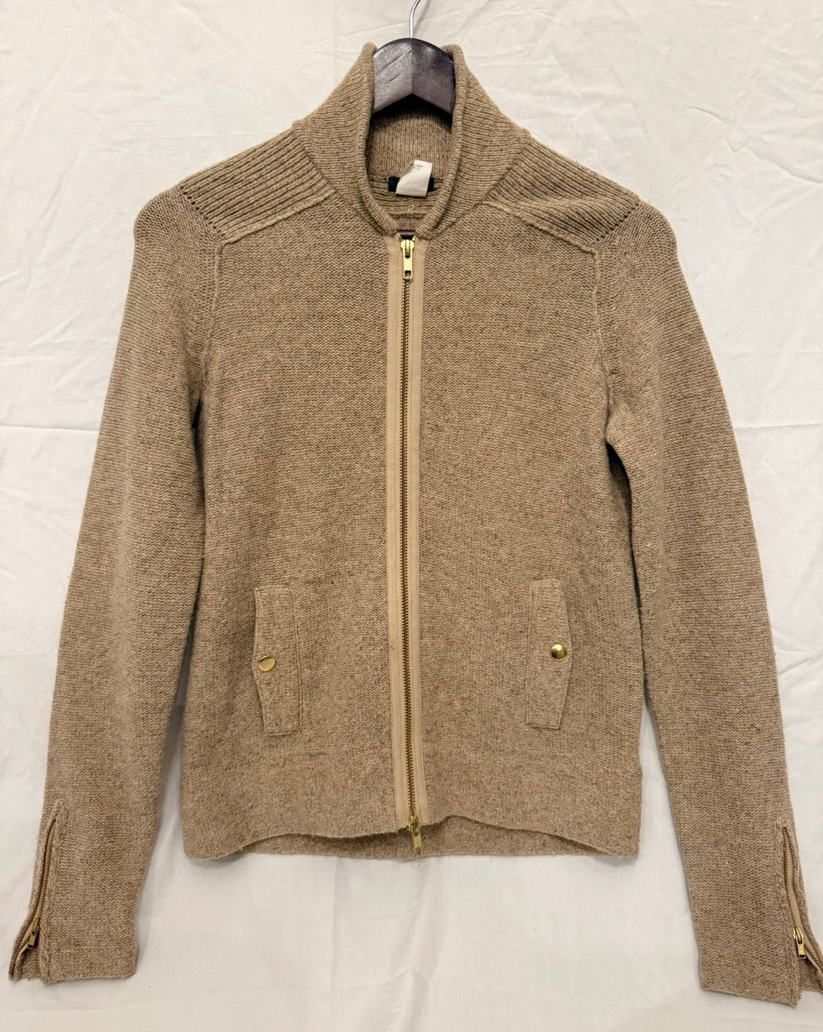 #143 J.Crew zipper sweater women’s size XS