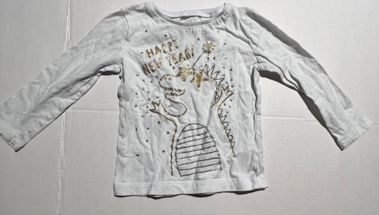 #98 Girls 2T NYE shirt