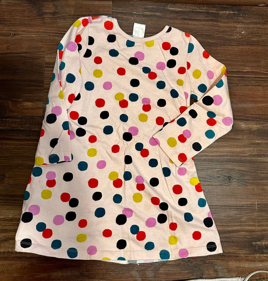 #162 Hanna Andersson Polka Dot Dress 5t
