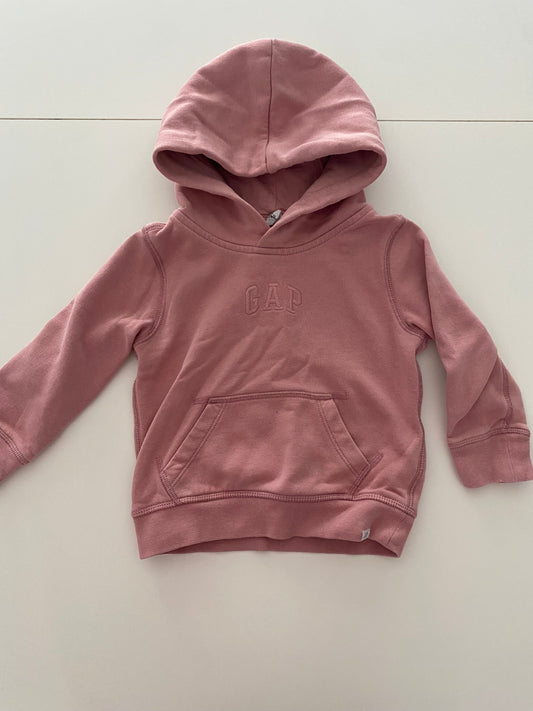 #117- Girls 3T, Gap pink hoodie sweatshirt, GUC