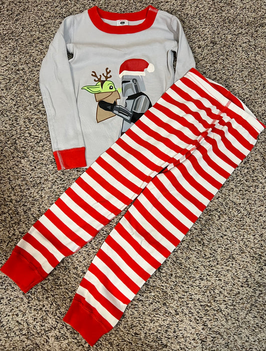 Seller 184 Boys Size 110 / 5 Hanna Andersson pajamas Star Wars Christmas