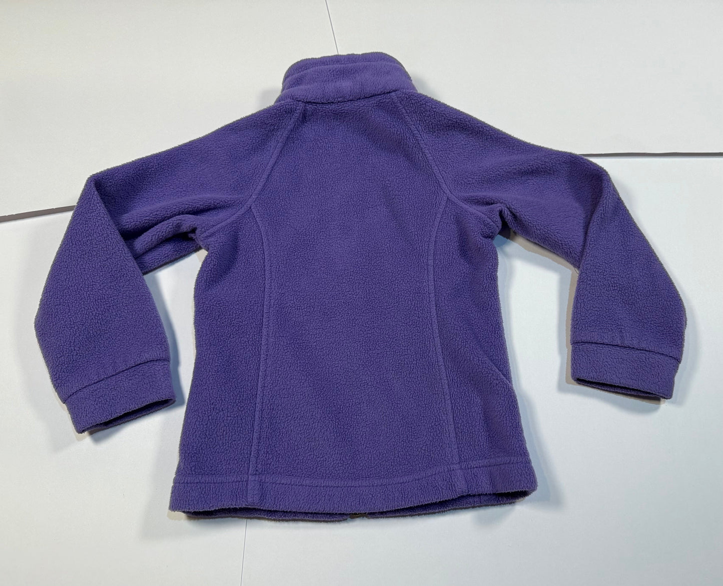 #180 Girls XXS  4-5 Purple Columbia Fleece jacket