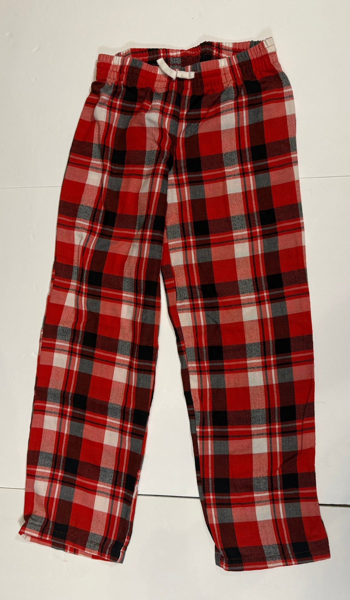 #141 Boys Large 10-12 Cat & Jack Red Flannel Pajama Pants