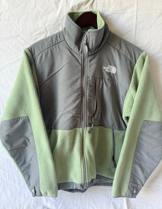 #143 The North Face light green fleece women’s size small