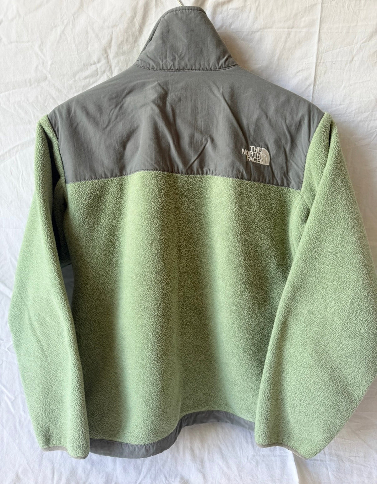 #143 The North Face light green fleece women’s size small