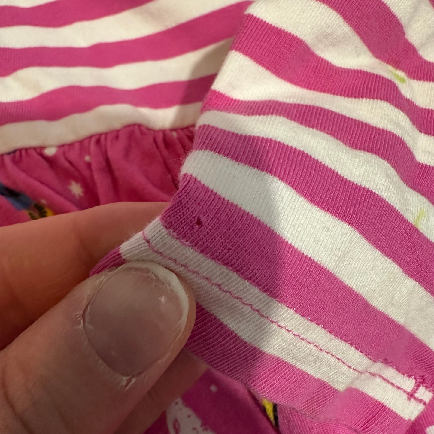 #162 Hanna Andersson pink space dress 5t