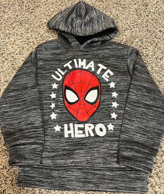 Seller 184 Boys Size 5 Super soft Spider-Man hoodie VGUC