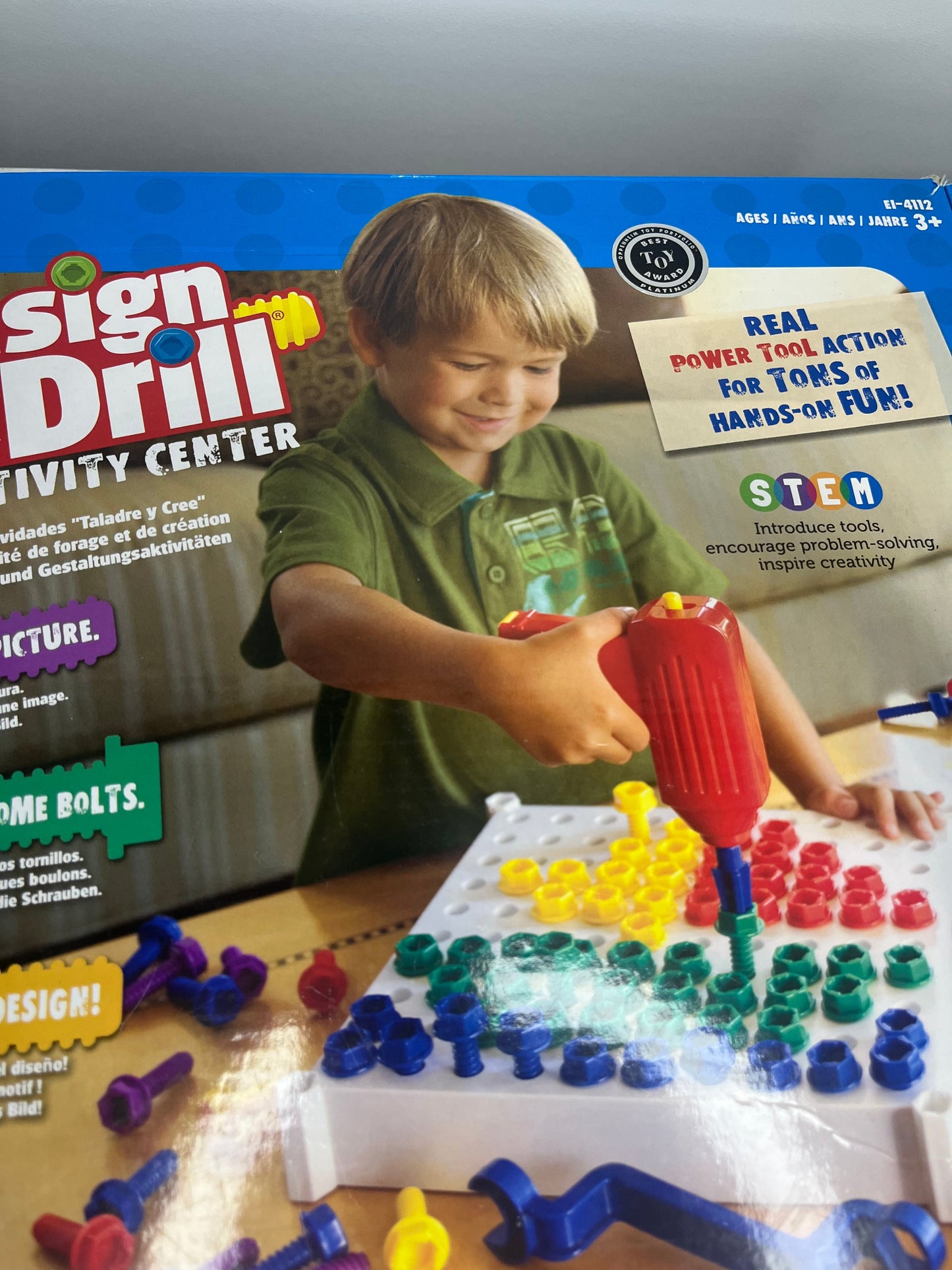 #7 Design and (power) Drill kids Activity