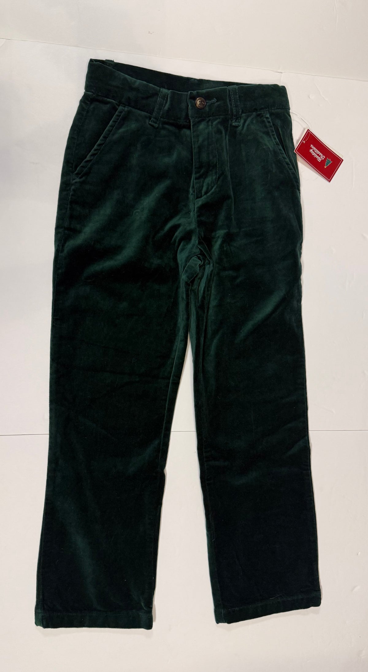 #141 Boys 6 Gymboree NWT Green Velvet
