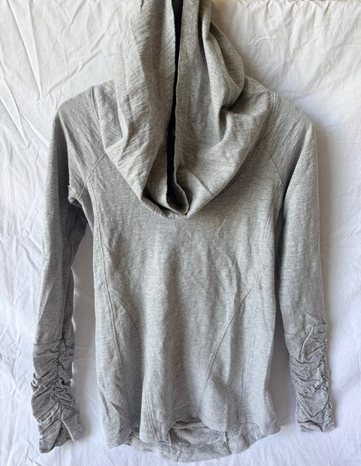 #143 XCVI gray cowl-neck athletic sweatshirt women’s size XS