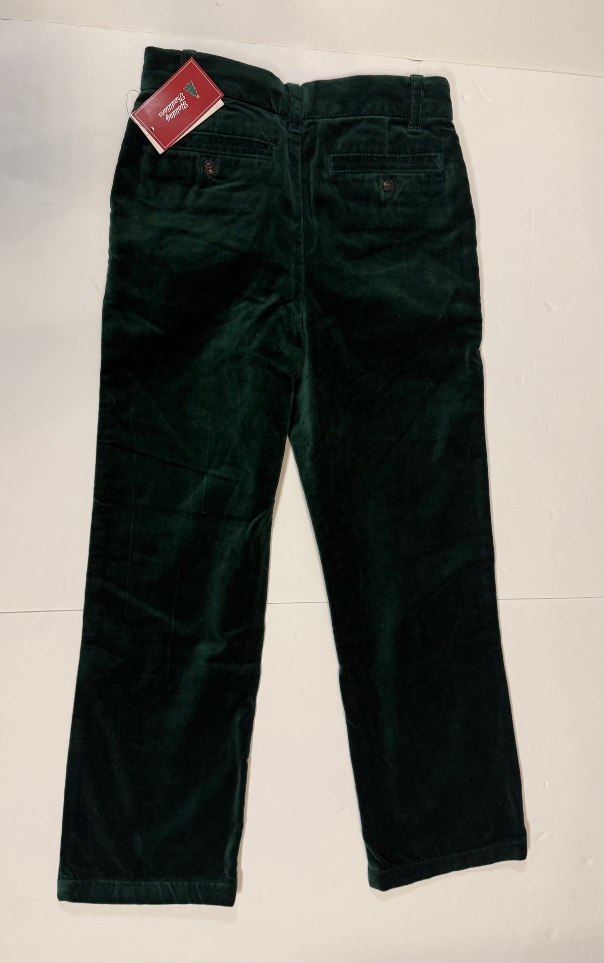 #141 Boys 6 Gymboree NWT Green Velvet