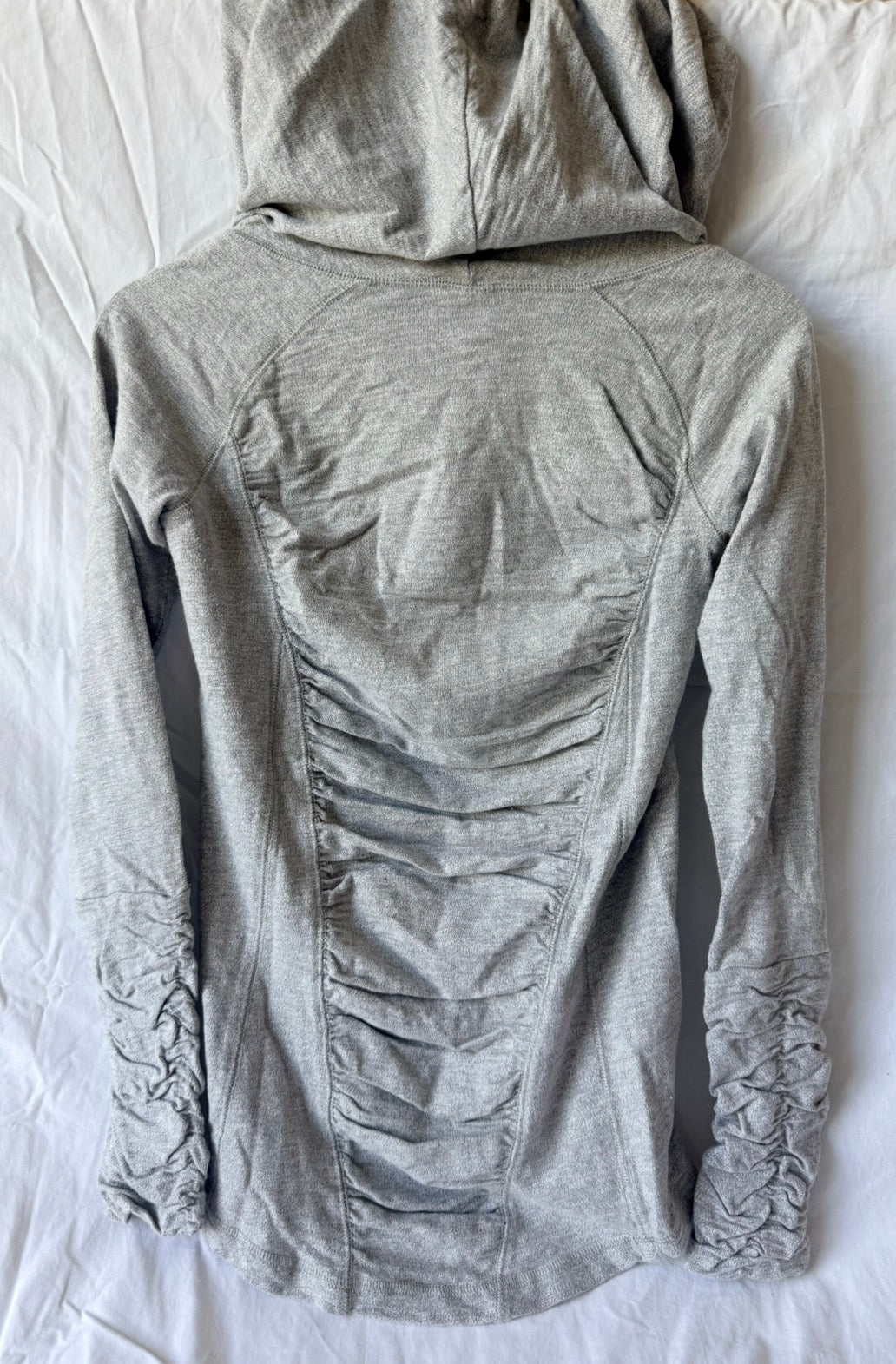 #143 XCVI gray cowl-neck athletic sweatshirt women’s size XS