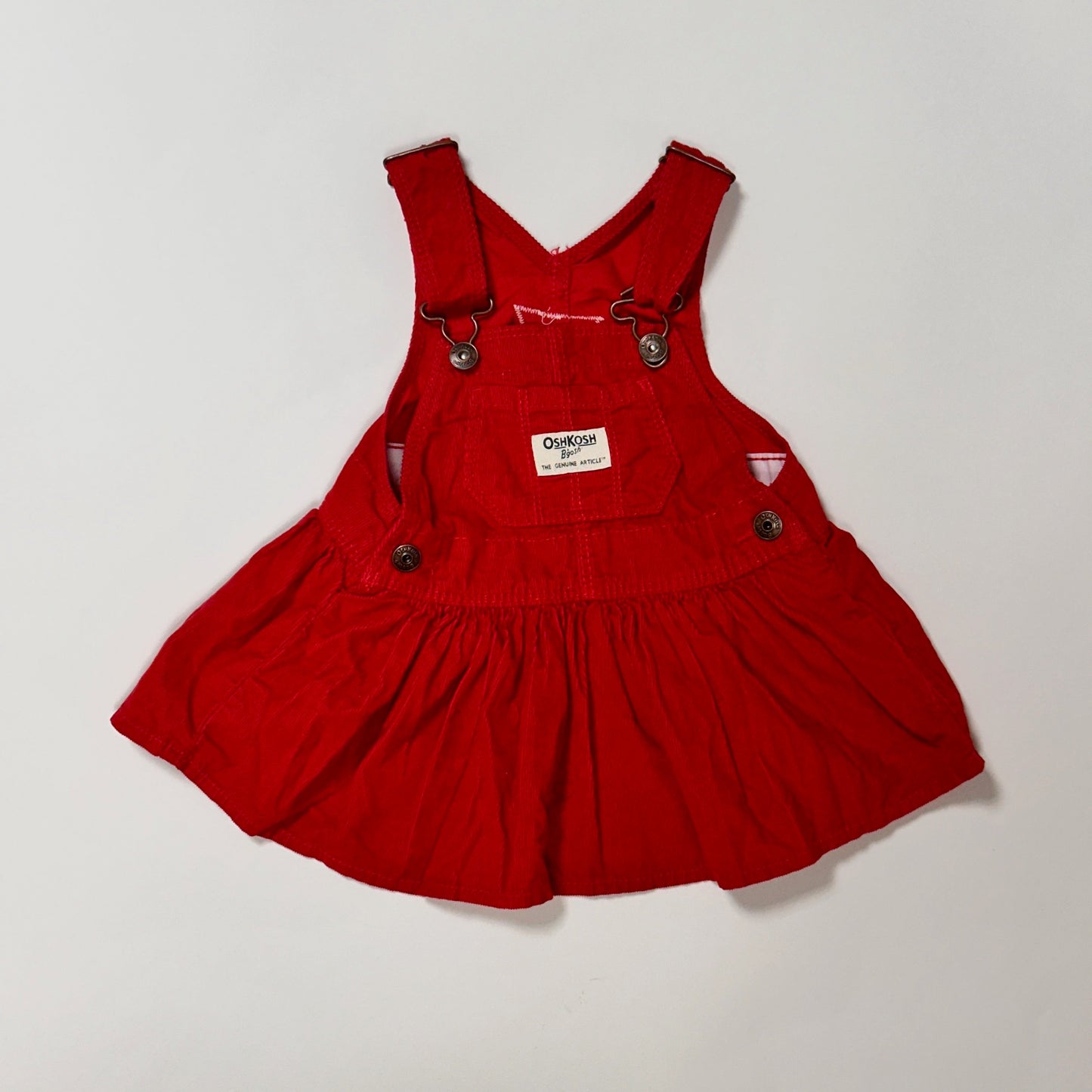 #87 Osh Kosh red dress, 6 month